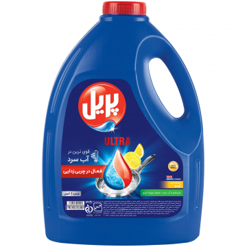 مایع ظرفشویی Ultra Lemon پریل 3.75 کیلوگرمی
